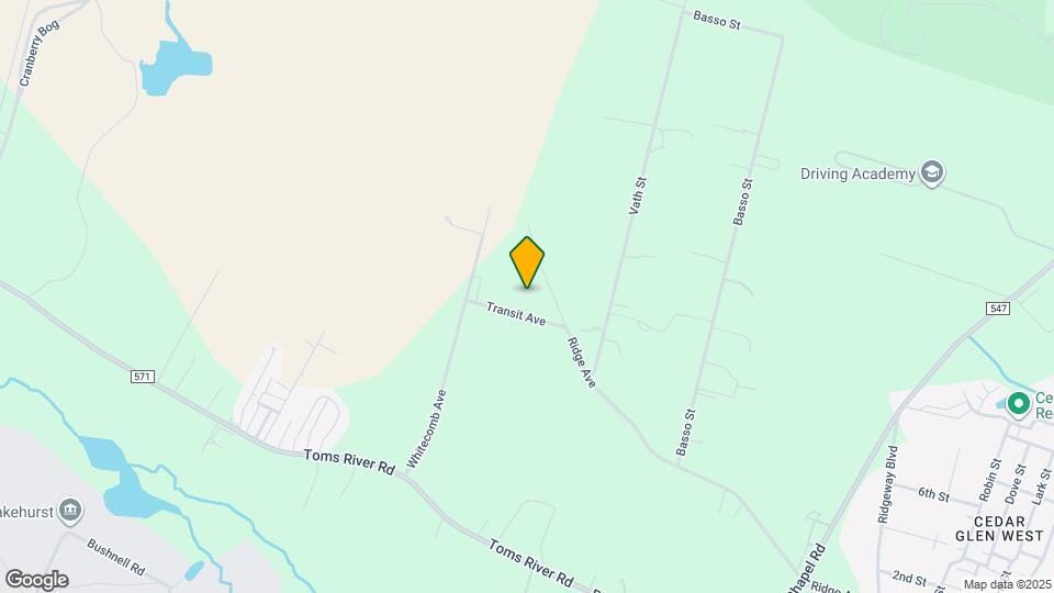 1406 Transit Ave Map and Location Details