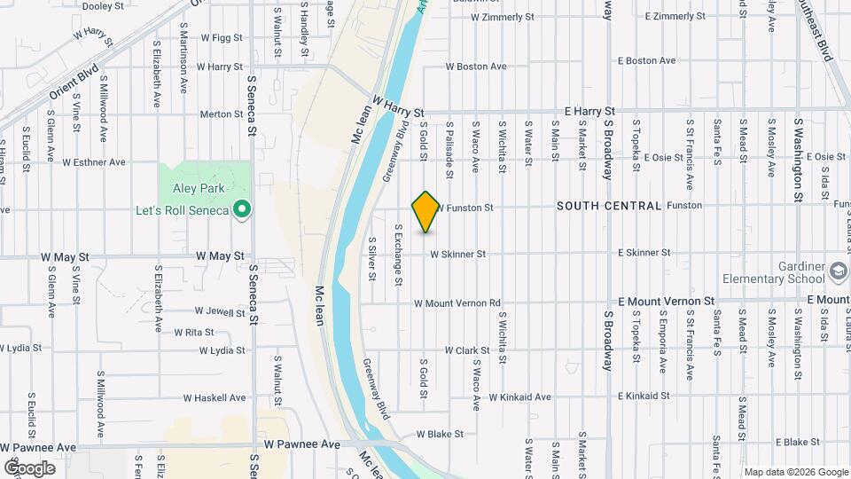 1836 S Gold St Mapa y Detalles de la Ubicación