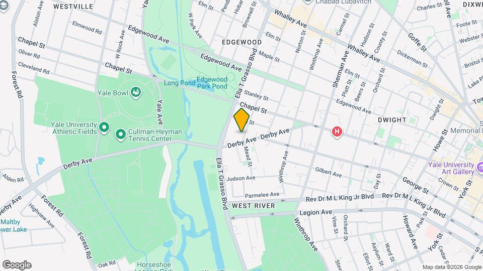 14 Ellsworth Ave Map and Location Details