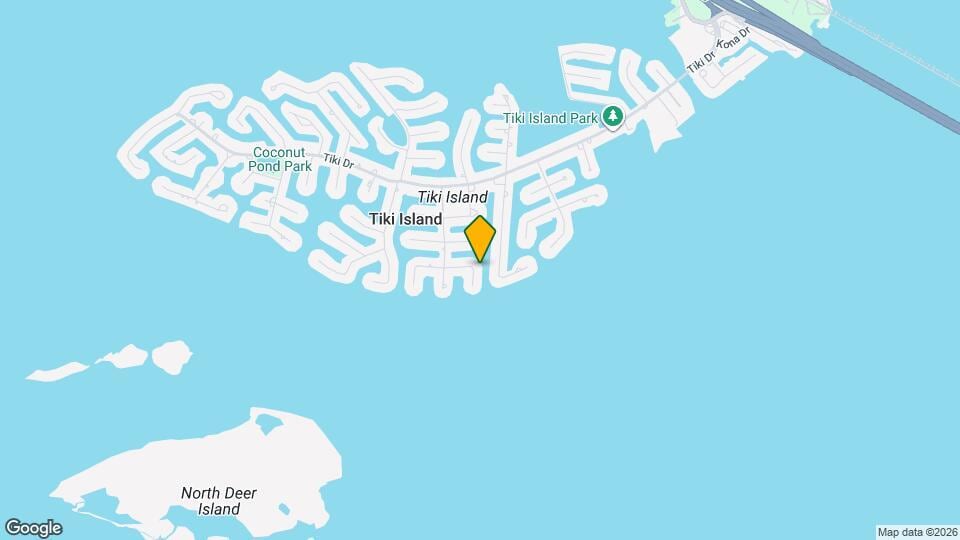 1222 Oahu Dr Map and Location Details