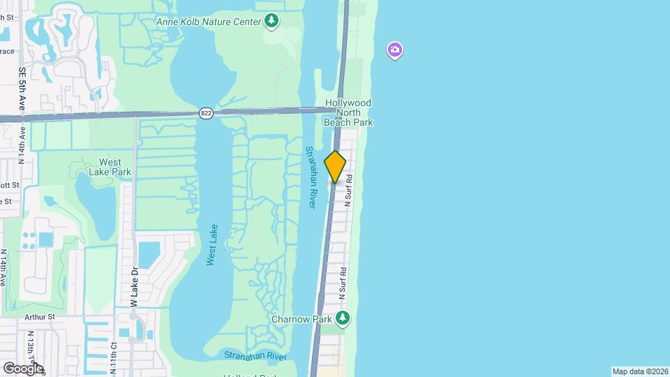 3001 N Ocean Dr Map and Location Details