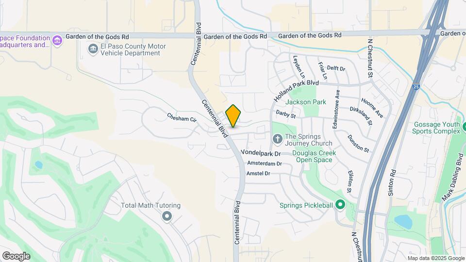 1110 Holli Springs Ln Map and Location Details