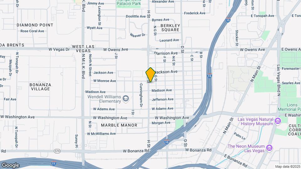 713 W Monroe Ave Mapa y Detalles de la Ubicación