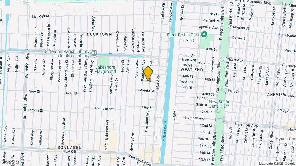 1320-1322 Carrollton Ave Map and Location Details