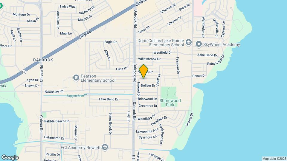 8802 Deerwood Dr Map and Location Details
