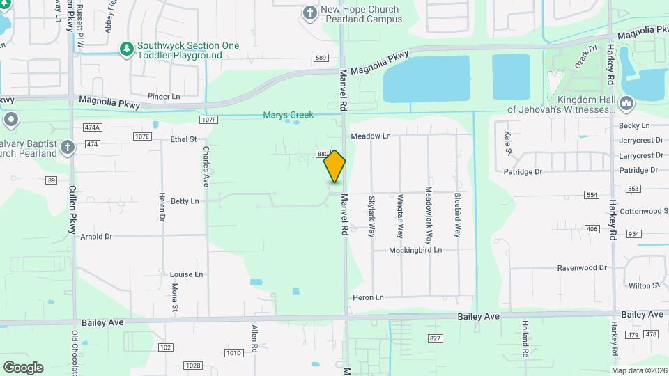 3707 Parkcrest Ct Map and Location Details