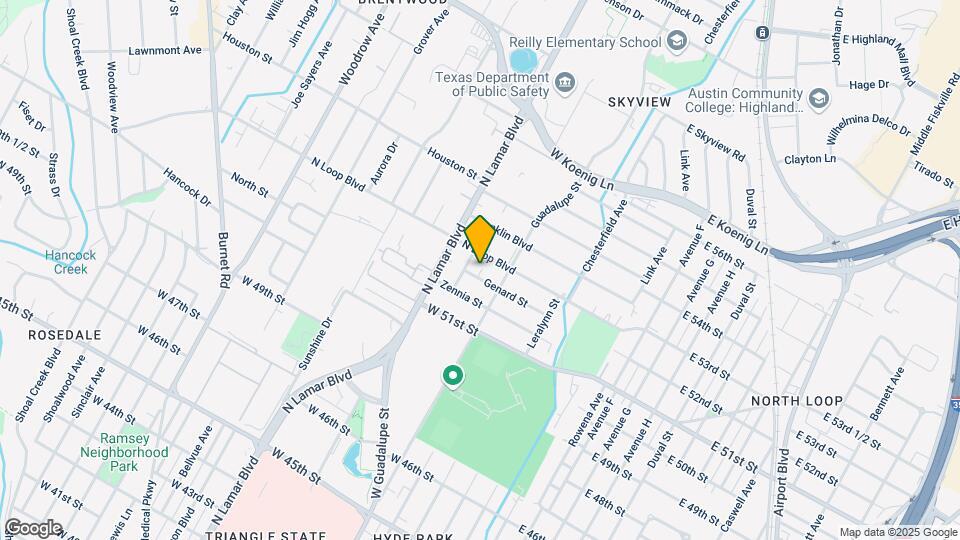 610 Genard St Map and Location Details