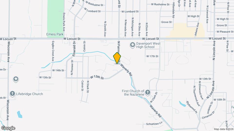 3802 15th Street Ct Mapa y Detalles de la Ubicación