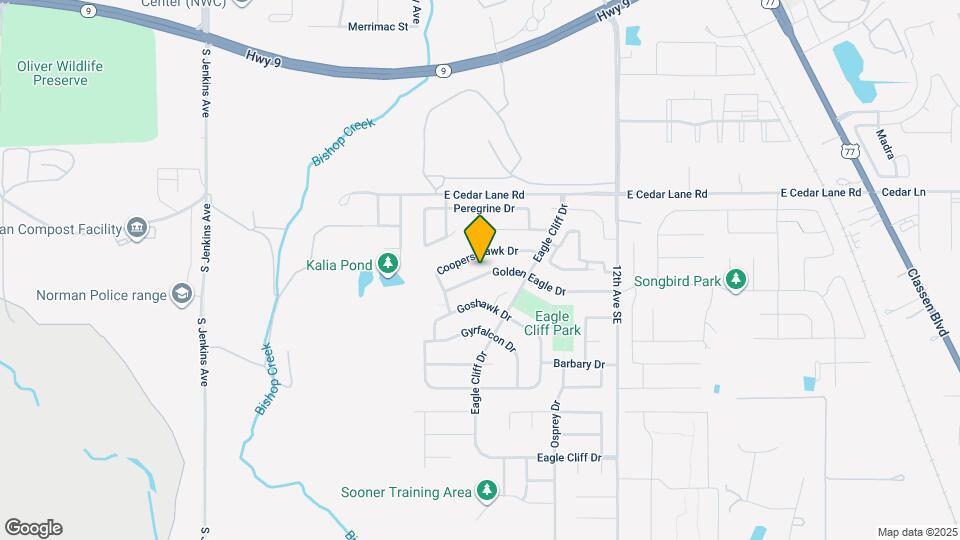 709 Golden Eagle Dr Map and Location Details