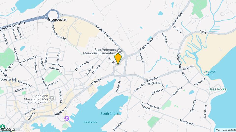 25 Eastern Ave Map and Location Details