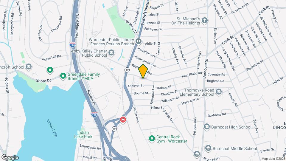 46 King Philip Rd, Unit 2 Mapa y Detalles de la Ubicación