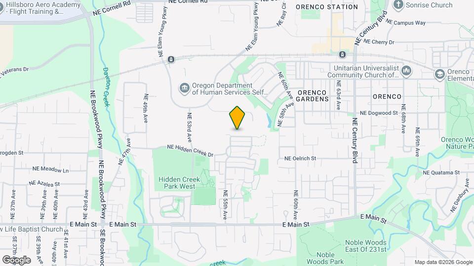 5613 NE Canard Dr Map and Location Details