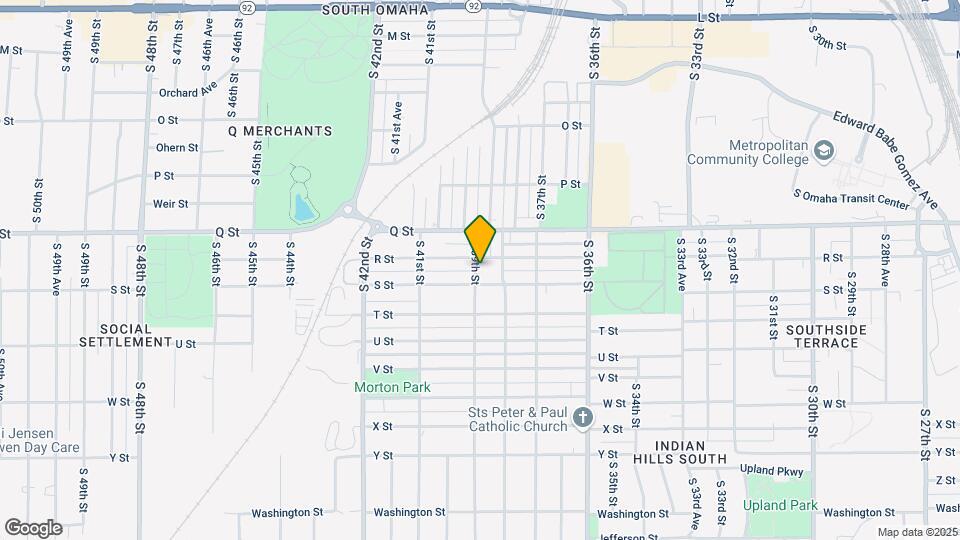 5311 S 39th St Map and Location Details