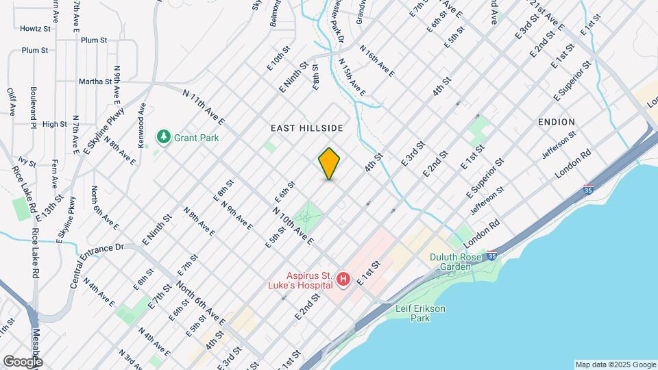 421 N 12th Ave E Map and Location Details