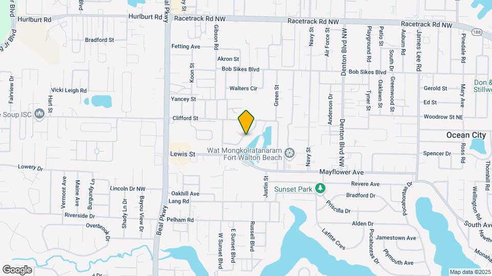 317 Somerset Dr Map and Location Details