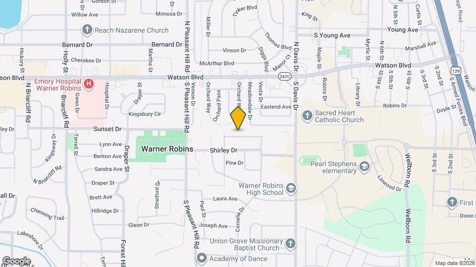 209 Peachtree Cir Map and Location Details