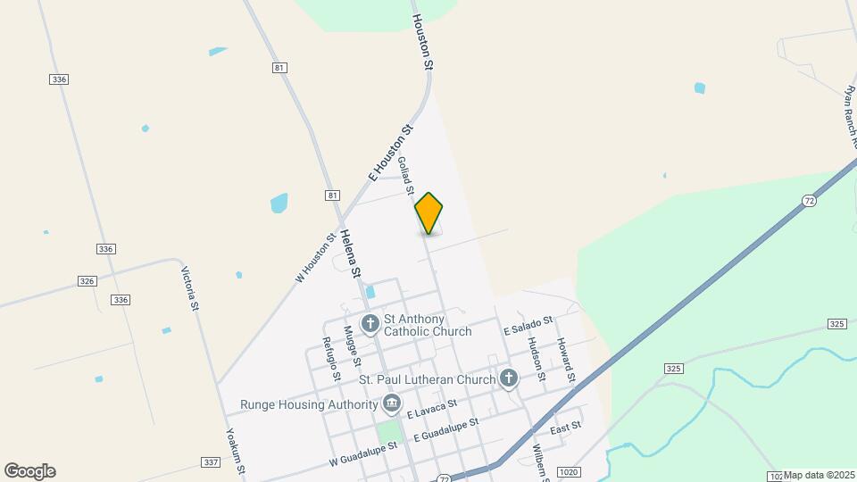 1200 Goliad St Map and Location Details