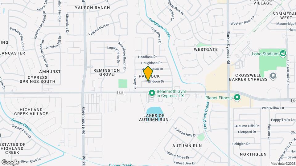 18635 Bridoon Dr Map and Location Details