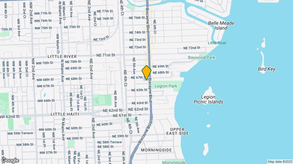 585 NE 66th St Mapa y Detalles de la Ubicación