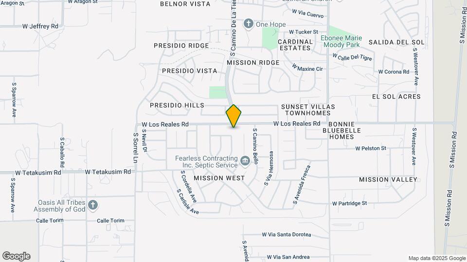 3314 W Placita De La Bajada Map and Location Details