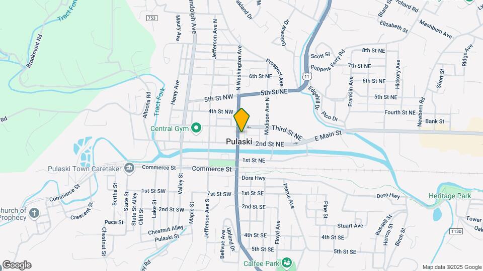 Bluegrass Community Apartments Map and Location Details