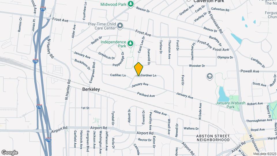 8120 Gardner Ln Map and Location Details