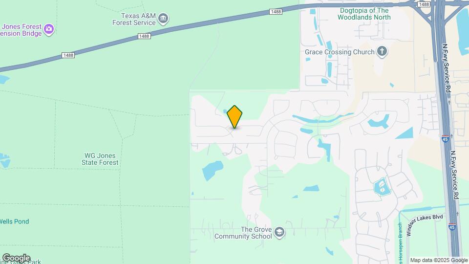 2003 Woodland Prairie Ct Map and Location Details