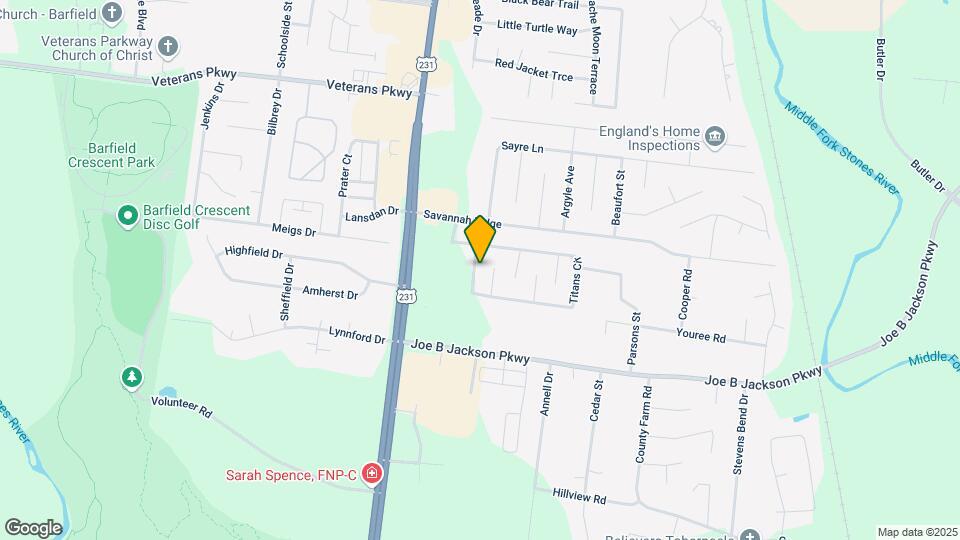 3319 Wycheck Ln Map and Location Details
