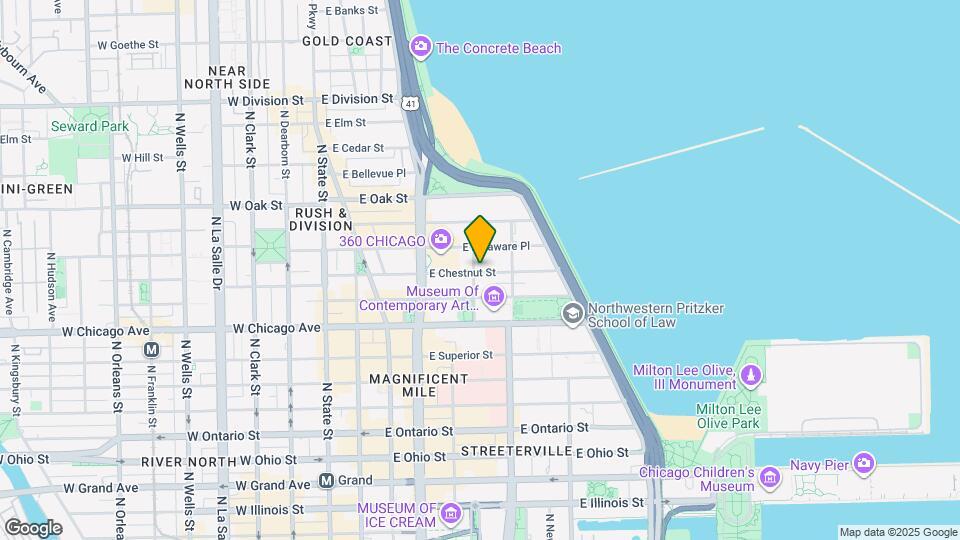 238 E Chestnut St Mapa y Detalles de la Ubicación