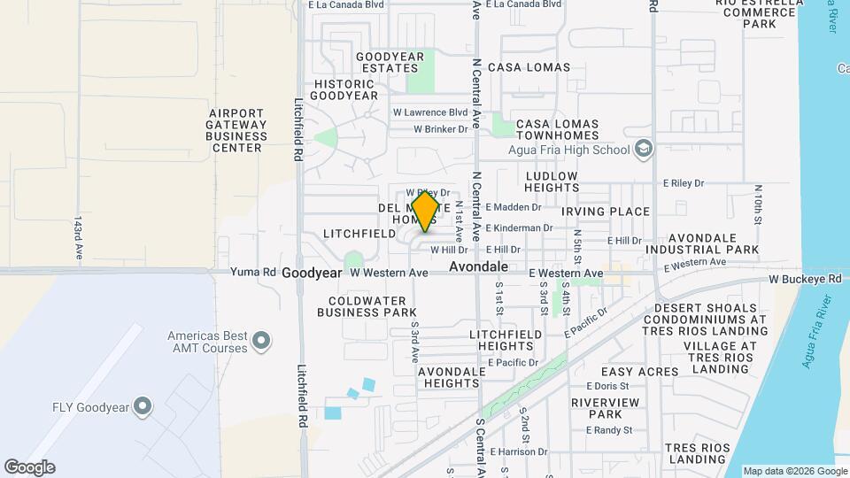 219 W Kinderman Dr Map and Location Details