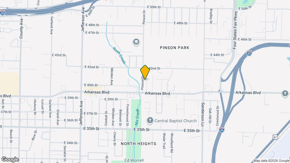 3929 Eastwood Dr, Unit 3929-1 Mapa y Detalles de la Ubicación