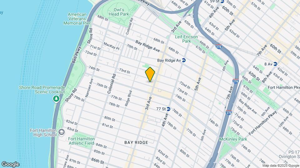 265 74th St Map and Location Details