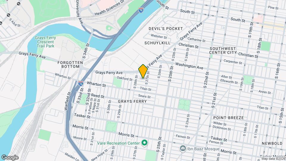 2711 Oakford St Map and Location Details