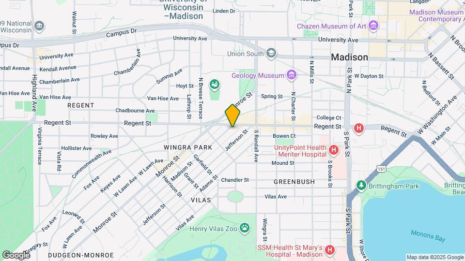 1509 Madison St Map and Location Details