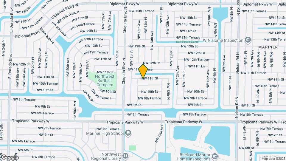 1416 NW 11th St Map and Location Details