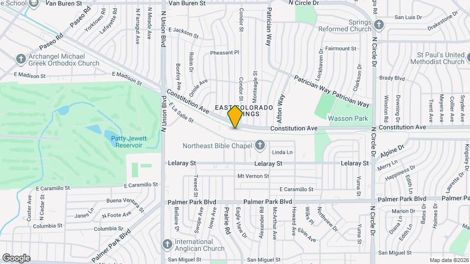 2250 E La Salle St, Unit 102 Map and Location Details