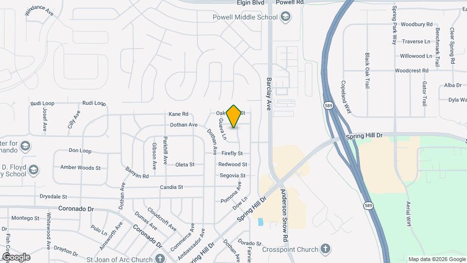 3291 Rocky Ave Map and Location Details