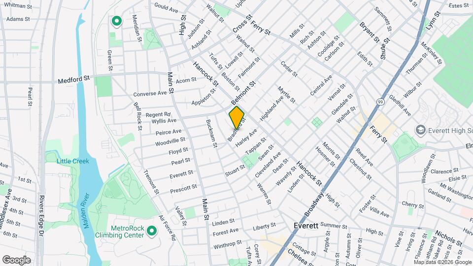 87 Bradford St Map and Location Details