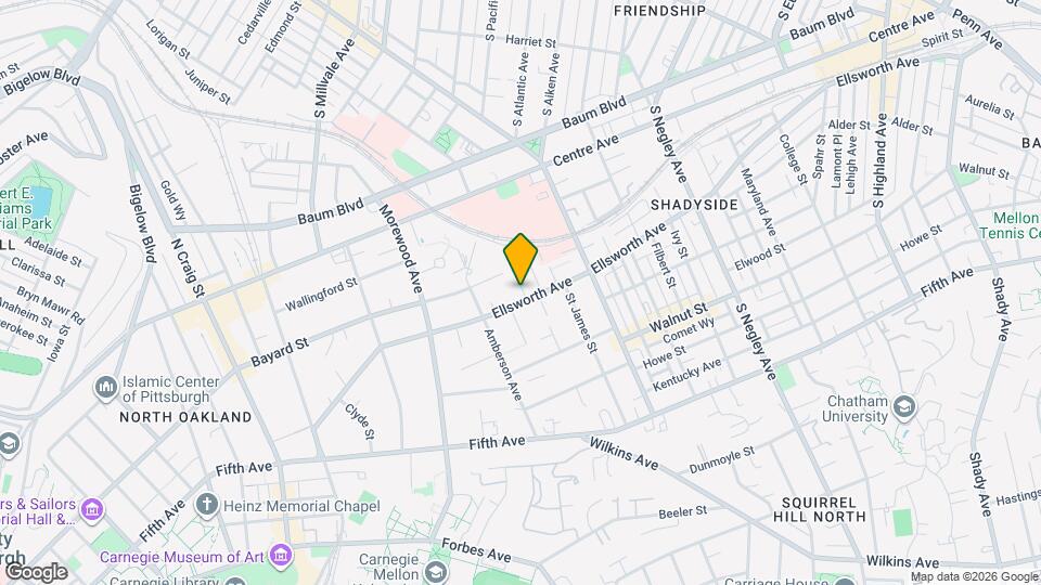 5135 Ellsworth Ave Map and Location Details