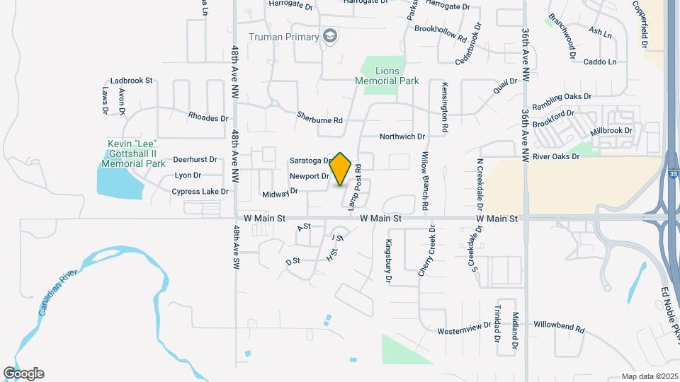 West Norman Duplexes Map and Location Details
