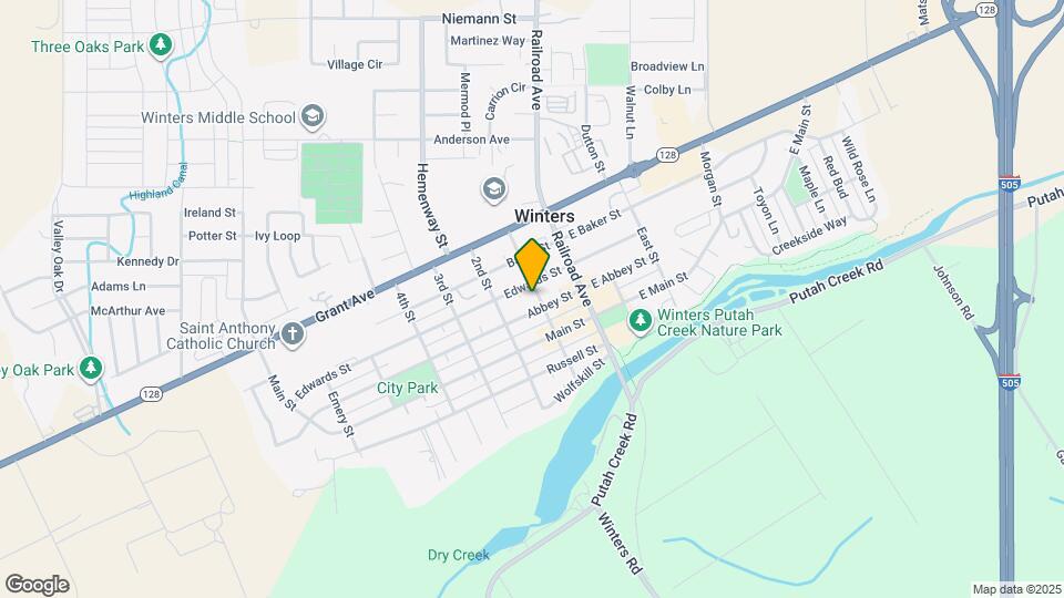 408 1st St Map and Location Details