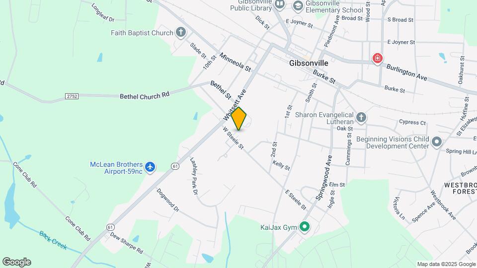 320 W Steele St Mapa y Detalles de la Ubicación