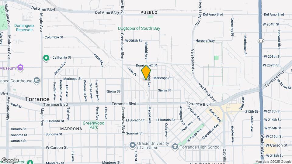 809 Madrid Ave Map and Location Details