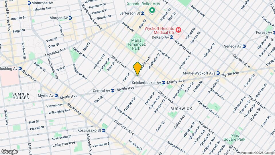 186 Wilson Ave Mapa y Detalles de la Ubicación