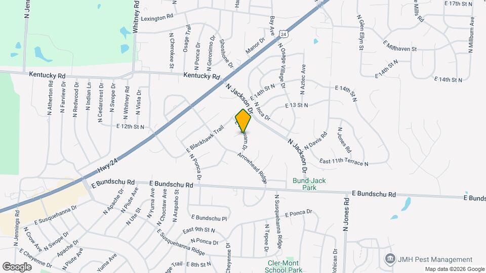 18828 E Wigwam Pl Map and Location Details