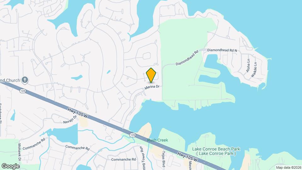 15524 Marina Dr Map and Location Details