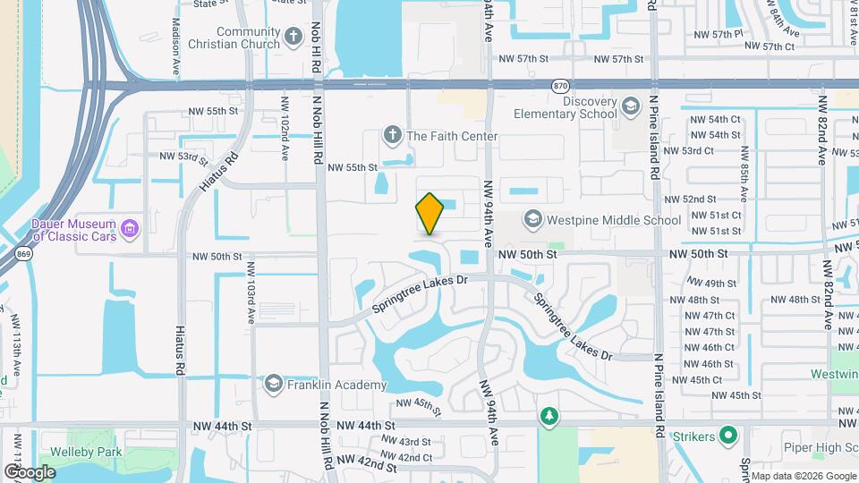 4967 NW 95th Ave Map and Location Details