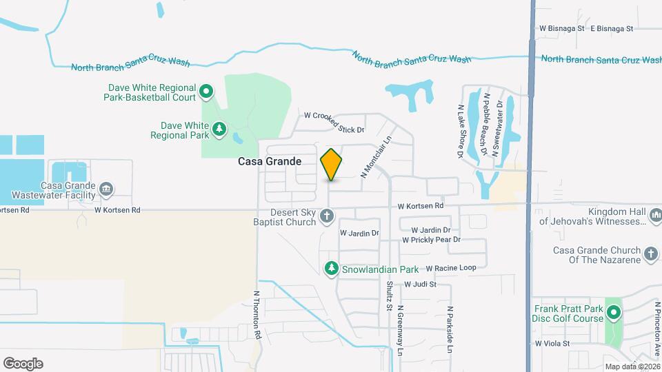 826 W Nova Pl Map and Location Details