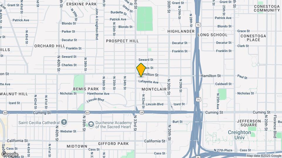 3224 Lafayette Ave Map and Location Details