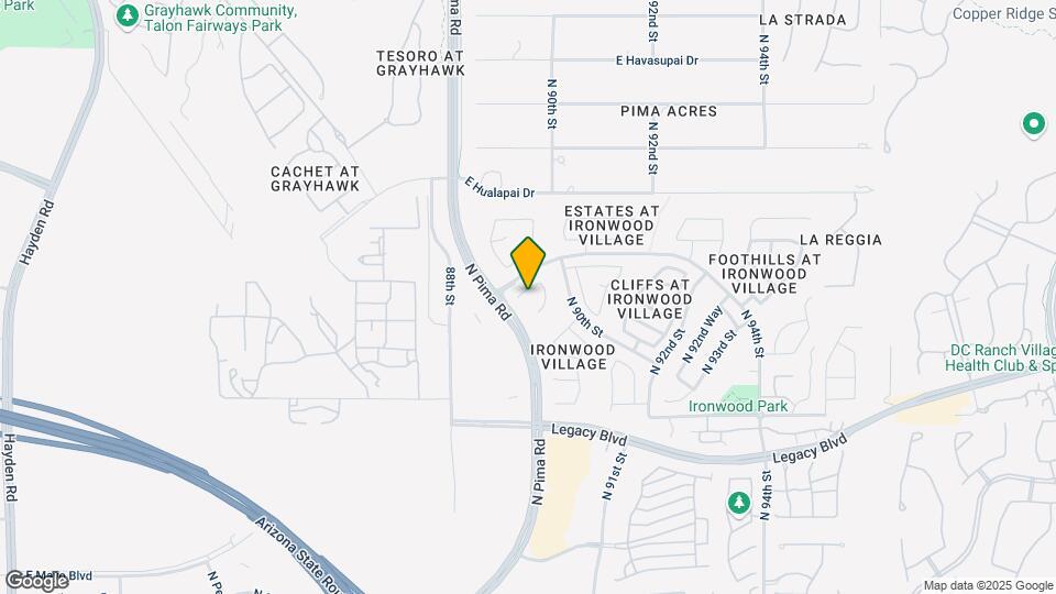 8941 E Maple Dr Mapa y Detalles de la Ubicación